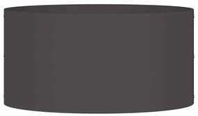 vidaXL Γλάστρα Κήπου Μαύρο 40 x 40 x 20 cm Ατσάλι