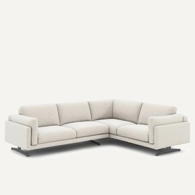 Γωνιακός καναπές από βελούδο chenille, César