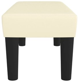 vidaXL Πάγκος Κρεμ 70 x 30 x 30 εκ. από Συνθετικό Δέρμα