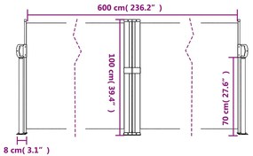 ΣΚΙΑΣΤΡΟ ΠΛΑΪΝΟ ΣΥΡΟΜΕΝΟ ΜΠΕΖ 100 X 600 ΕΚ. 4004585