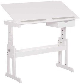 ΓΡΑΦΕΙΟ/ΣΧΕΔΙΑΣΤΗΡΙΟ ASCENT HM18289 MDF ΣΕ ΛΕΥΚΟ 109x55x87,5Υεκ