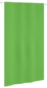 vidaXL Διαχωριστικό Βεράντας Ανοιχτό Πράσινο 140x240 εκ. Ύφασμα Oxford