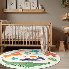 Rug (100 x 100) Woopamuk109 White