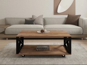 Τραπεζάκι Σαλονιού Atlantic Πεύκο NUSAFRE 98x60x33.6