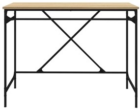 vidaXL Γραφείο Sonoma Δρυς 100 x 50 x 75 εκ. από Επεξεργασμένο Ξύλο