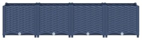 vidaXL Ζαρντινιέρα 160 x 40 x 38 εκ. από Πολυπροπυλένιο