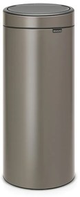 Brabantia 650007 Κάδος Απορριμμάτων Touch Bin New 30L, Platinum