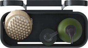 Tiger 2-Store Ράφι κρεμαστό για Βρύση Ντους 25 cm Black 800376