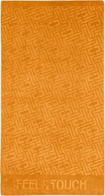 Πετσέτα Θαλάσσης (90x170) Feel & Touch Icon Curry