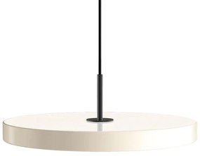 Φωτιστικό Οροφής Asteria Medium Black 2170C4173 Φ43x4cm Led 1300lm 16W 3000k Pearl White Umage