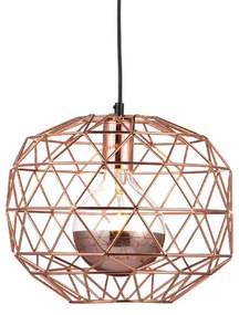 Φωτιστικό Οροφής Vintage KS180430PC Copper Metal