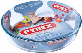 Φόρμα για Κέικ Pyrex Classic Vidrio Ø 26 cm Διαφανές