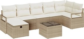 vidaXL Σετ Καναπέ με μαξιλάρι 4 pcs συνθετικό ρατάν