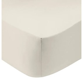 Κατωσέντονο Cotton Feelings με λάστιχο 108 Ecru Μονό (100x200+30)