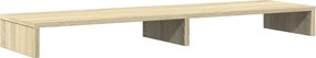 vidaXL Βάση Οθόνης Sonoma Δρυς 100x27x10 εκ. από Επεξ. Ξύλο