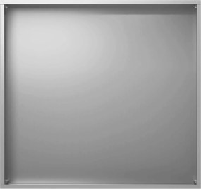 vidaXL Γλάστρα Κήπου 2 τμχ. Ασημί 50 x 50 x 49 cm