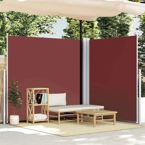 vidaXL Σκίαστρο Πλαϊνό Συρόμενο Καφέ 220 x 600 εκ.