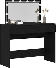 vidaXL Τραπέζι περιποίησης Μαύρη Οξυά 100 x 40 x 120 εκ.