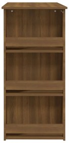 vidaXL Τραπέζι Μπαρ με Ράφια Sonoma Δρυς 102x50x103,5 εκ. Επεξ. Ξύλο