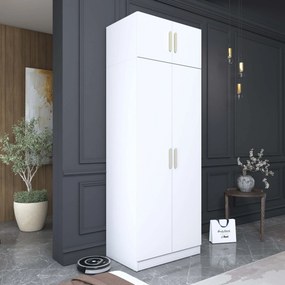 Ντουλάπα Λευκό BRINE 90x57.5x255