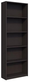 Βιβλιοθήκη Max σε ανθρακί απόχρωση 58x23x170εκ 58x23x170 εκ.