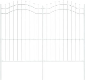 vidaXL Φράχτης Κήπου Woerden Λευκό 240 x 215 cm