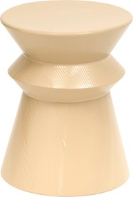 Βοηθητικό Τραπεζάκι (Φ35.5x45) A-S Maya Beige 213195A