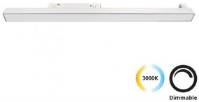 Φωτιστικό Μαγνητικής Ράγας LED 31W 3000K 90x4,4 Magnetic Viokef 4244305 Λευκό