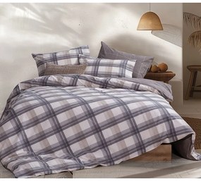 Σετ Σεντόνια Φανελένια King Size 270x260 Charlie Grey 5205495591483