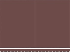 vidaXL Τέντα Πτυσσόμενη Χειροκίνητη Καφέ 450x300 εκ.