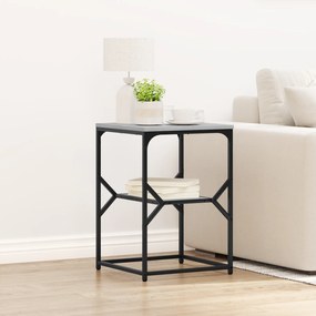 vidaXL Τραπέζι Πλευρικό Γκρι Σονομά 41x40x60 εκ Επεξεργασμένου Ξύλου