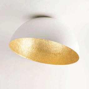 Φωτιστικό Οροφής - Πλαφονιέρα Sfera 70 32464 Φ70cm 1xE27 60W White-Gold Sigma Lighting
