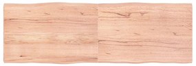 vidaXL Επιφ Τραπεζιού Αν Καφέ 180x60x(2-4)εκ.Ακατέργ. Μασίφ Ξύλο Δρυός