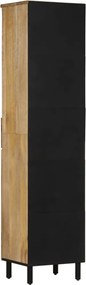 vidaXL Ντουλάπι Μπάνιου 38 x 33 x 160 εκ. από Μασίφ Ξύλο Μάνγκο