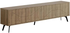 Έπιπλο Τηλεόρασης Dune 855DTE3173 180x29,6x50cm Light Brown