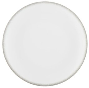 Πιάτο Ρηχό Πορσελάνινο Pearl White 27cm - Estia