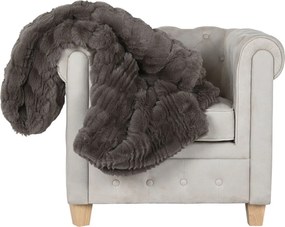 Κουβέρτα Home ESPRIT Καφέ 220 x 240 x 1 cm