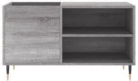 vidaXL Δισκοθήκη Γκρι Sonoma 85 x 38 x 48 εκ. από Επεξεργασμένο Ξύλο