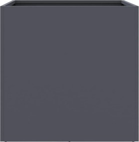 vidaXL Ζαρντινιέρα Ανθρακί 49x47x46 εκ. από Χάλυβα