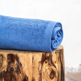 Πετσέτα Πισίνας Ξενοδοχείου Royal Blue VAT Dyed 460gsm 100% Βαμβάκι Θαλάσσης 80x180cm 100% Cotton