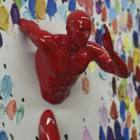 Καμβάς Home ESPRIT Ρητίνη πολυστερίνη Καμβάς 80 x 3,5 x 80 cm