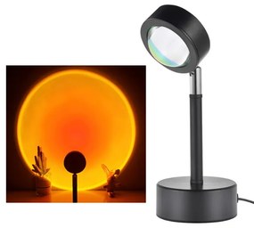 Φωτιστικό LED με εφέ θερμό ηλιοβασίλεμα - Red Sunset - 883198-883198
