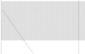 vidaXL Φράχτης Συρματόπλεγμα Γκρι 1x100 μ Σίδερο