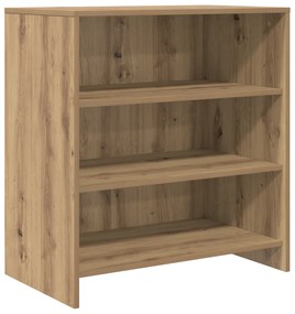 vidaXL Μπουφές Μασίφ Δρυ 70x41x75 εκ Επεξεργασμένο Ξύλο