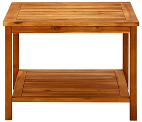 vidaXL Τραπεζάκι Σαλονιού 60 x 60 x 45 εκ. από Μασίφ Ξύλο Ακακίας
