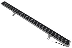 LED Wall Washer Αρχιτεκτονικού Φωτισμού 100cm GENIUS 48W CREE 24v 6720lm Δέσμης 10-30° Μοιρών Αδιάβροχο IP66 Θερμό Λευκό 3000k GloboStar 05109