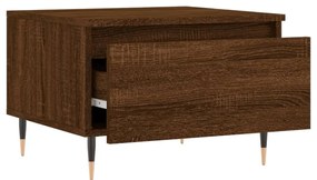 vidaXL Τραπεζάκια Σαλονιού 2 τεμ. Καφέ Δρυς 50x46x35 εκ. Επεξ. Ξύλο