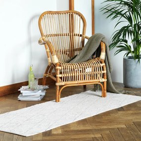 Πολυθρόνα Nextdeco Akela rattan με υποπόδιο Υ87x80x65εκ.