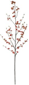 Τεχνητό Λουλούδι Cherry Blossom 21455 110cm Red GloboStar Πολυαιθυλένιο