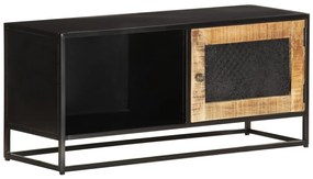vidaXL Έπιπλο Τηλεόρασης 90 x 30 x 40 εκ. από Ακατέργαστο Ξύλο Μάνγκο